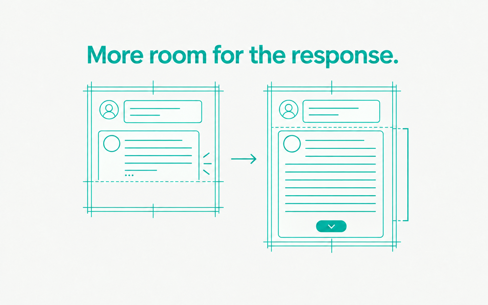 A response extends below an earlier cutoff guide into additional readable space.
