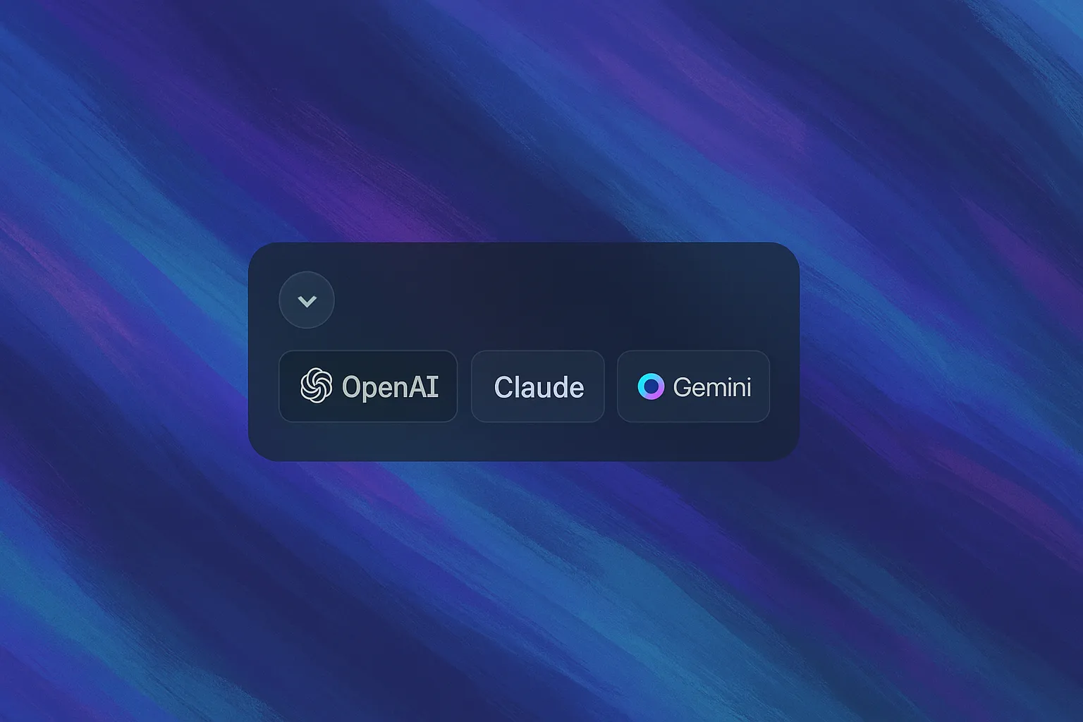 Screenshot for Choose your AI model.