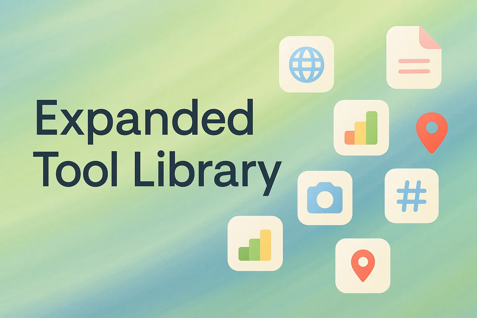Screenshot for 15+ tools, now available to agents.