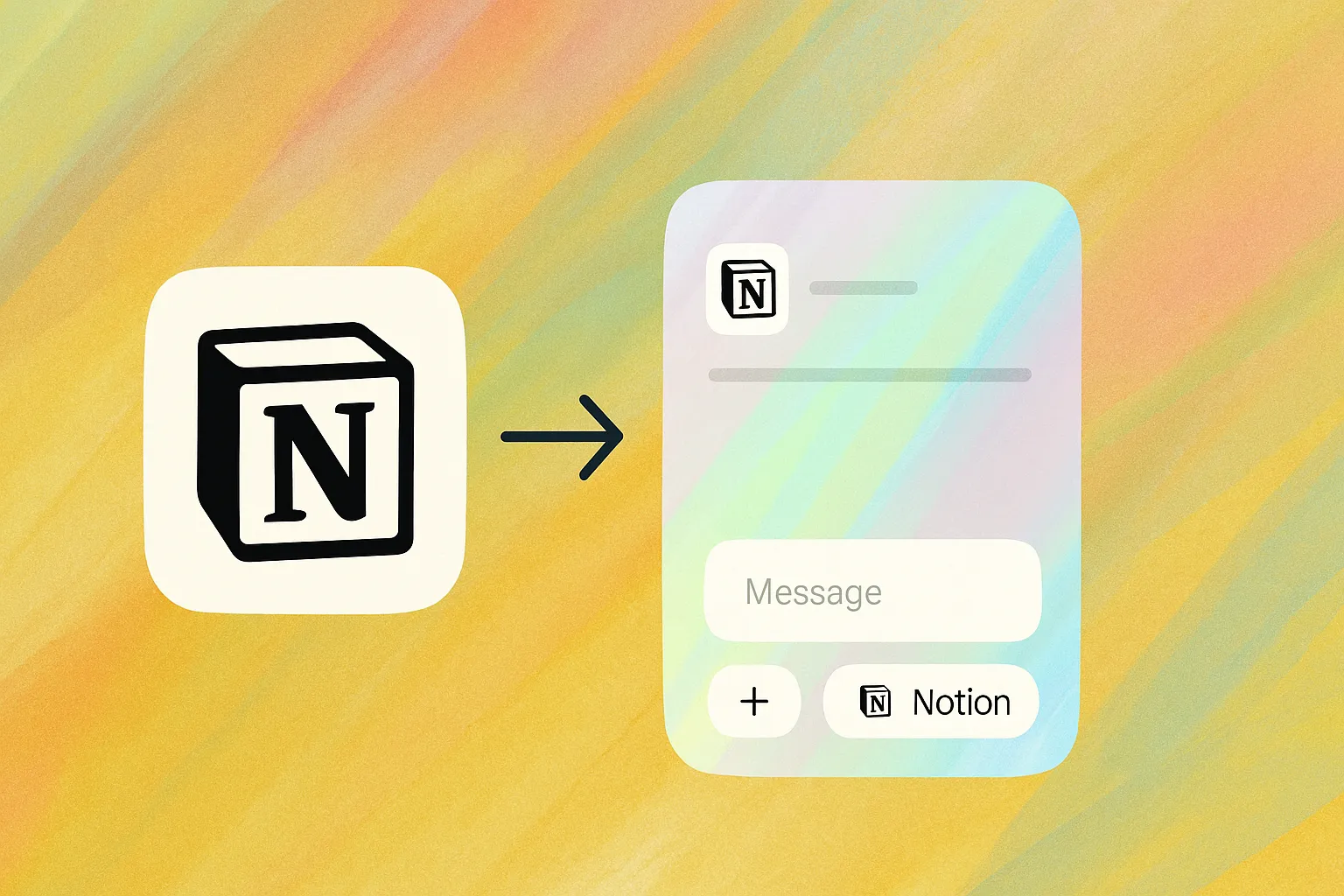 Screenshot for Connect to Notion.