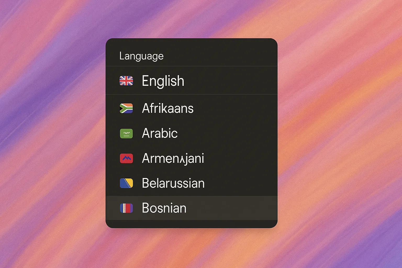 Screenshot for Multilingual SEO content.