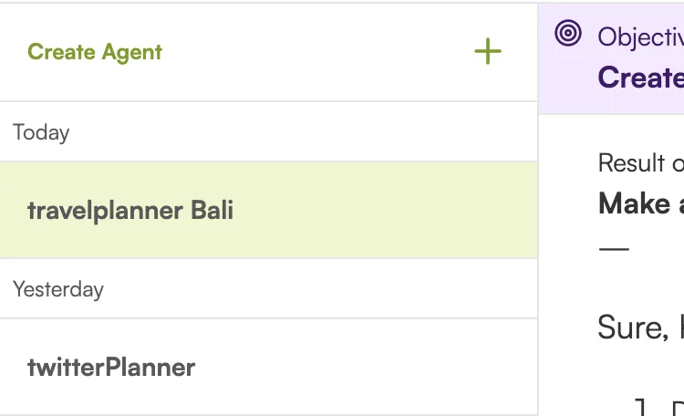 Screenshot for Grouped conversations and live status.