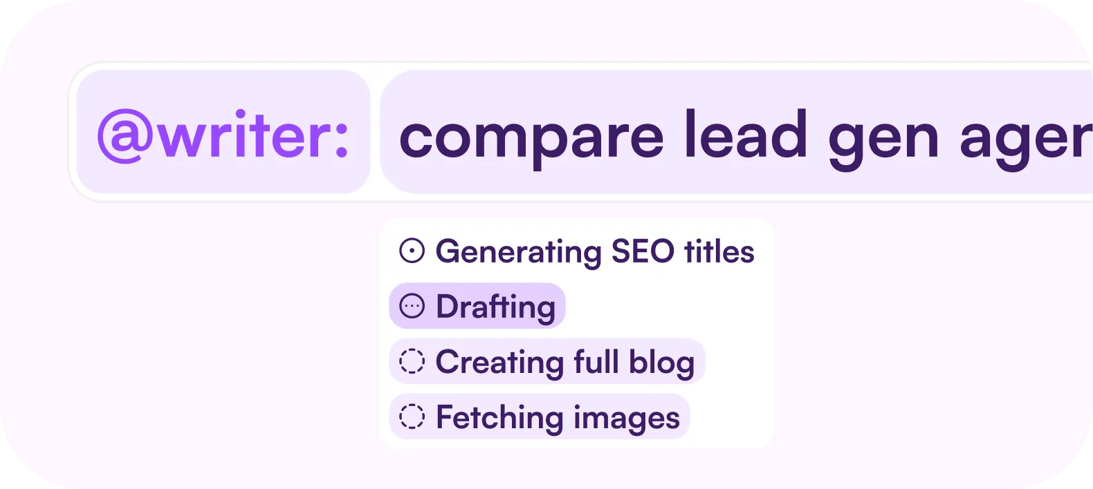 Screenshot for @writer v0.0.