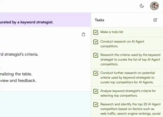 Screenshot for Edit your agent's tasks.